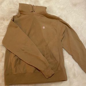 Champion tan hoodie